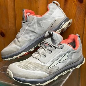 Altra Lone Peak All Weather Shoes Womens 9 Gray Hiking Trail Outdoor Sneakers